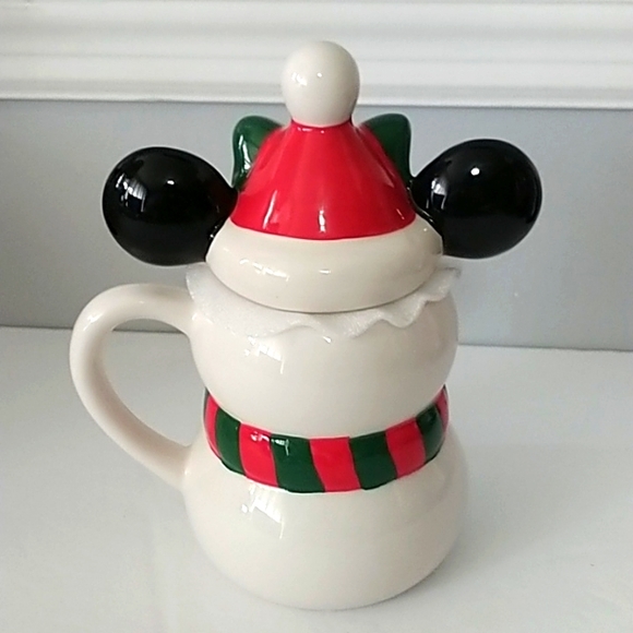 Disney Christmas Minnie Mouse Ceramic Mug - Picture 4 of 7